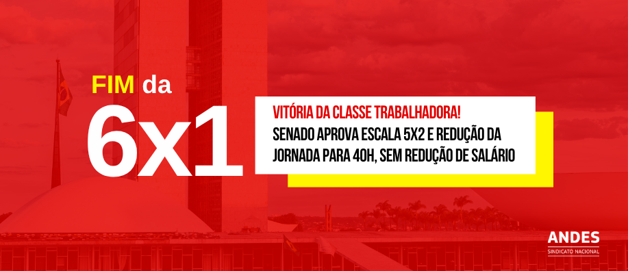 Vitória histórica: após pressão popular, Senado aprova fim da escala 6×1